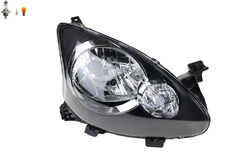 Scheinwerfer Halogen HSW passend für Toyota Aygo B10 07/ 05- Rechts Leuchtmittel