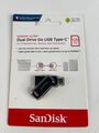 Sandisk Speicher Stick Ultra Dual Drive Go USB Type C 128 GB schwarz Neu