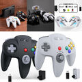 Wireless 2.4GHz N64 Controller Gamepad for N64 Game System, Switch PC Mac Window