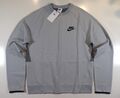 NIKE SPORTSWEAR TECH FLEECE CREW SWEATSHIRT OBERTEIL - GRAU DD5257-077 - HERREN M