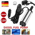 NEU Minipumpe 12-15l/min 38mm Tauchpumpe 12V Wasserpumpe Diesel Drucktauchpumpe