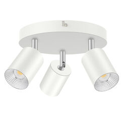 LED Deckenstrahler GU10 3-Flammig Deckenleuchte Wandlampe Schwenkbar Deckenspot