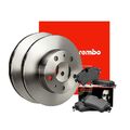 BREMBO BREMSENSET HINTEN BREMSSCHEIBEN Ø 300mm + BELÄGE FÜR RENAULT LAGUNA 3 2.0