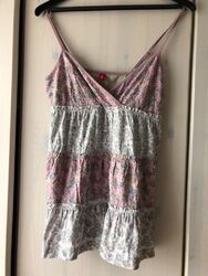 EDC By Esprit Spaghettitop Gr.M rosa mit Blumenmuster,neu ohne Etikett