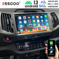 4+64G Für Kia Sportage 2010-16 Android 13 Autoradio Carplay GPS Navi WIFI BT RDS