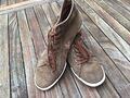 Converse One Star Chucks High-Top Sneaker Gr. 42,5 UK 8 braun Leder