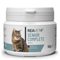 REAVET Senior Complete für Katzen 50g - Rundumversorgung für alte Senioren Katze