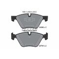 Bremsbelagsatz, Scheibenbremse TEXTAR 2409601 Q+ für BMW, Vorderachse