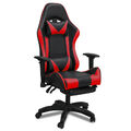 Gaming Stuhl Bürostuhl Schreibtischstuhl Drehstuhl Gamer Chair Schwarz/Rot