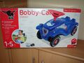 blaues Big Bobby Car Classic SONDEREDITION Dreh & Trink Rutschauto Hupe