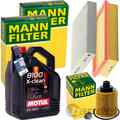 MANN INSPEKTIONSPAKET+5L MOTUL 5W-40 MOTORÖL passend für OPEL AGILA B 1.3 CDTI