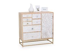 Kommode SANSIBAR AMRUM (BHT 80x80x35 cm) BHT 80x80x35 cm braun Sideboard