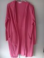 Cardigan HOODIE Jacke Herzlein, Gr. 44 L, Farbe: Rosa Pink