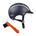 Kinder Reithelm Reitkappe Kappe Choice Casco Set Hufkratzer RL24 blau S 52-56 cm