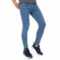 Original Franchi Herren Jeans Hose Basic Stretch Jeanshose Regular Slim 142-01 