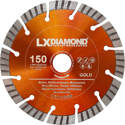 LXDIAMOND Diamant-Trennscheibe 150mm passend Eibenstock EMF 150.1 Mauernutfräse