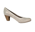 Damen Schuhe S.Oliver Gr. 40 Beige Gold Pumps Damenschuhe Leder neu