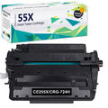 XXL Toner Compatible with HP 55X CE255X LaserJet P3015 DN P3015 N P3015 X P3015D