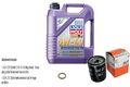 MAHLE Ölfilter 5 L LIQUI MOLY 5W-40 Leichtlauf High Tech für Suzuki Vitara 1.6