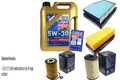 INSPEKTIONSKIT FILTER LIQUI MOLY ÖL 5L 5W-30 für VW Passat Variant 3C5 2.0 TDI