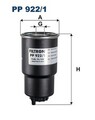 Kraftstofffilter FILTRON PP 922/1 Anschraubfilter 3/4-16 UNF-2B für MAZDA CX DK