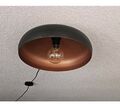 Deckenlampe in Schwarz/Messing - E27