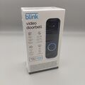 Blink Video Doorbell - HD Video Türklingel kabellos -  schwarz - NEU