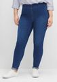 Sheego Damen Jeans Leggings Skinny Stretch blue denim NEU