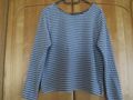 Damen Pullover grau/weiß gestreift Gr. M - Only -