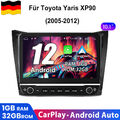 10.1" Android 13 Autoradio GPS Für Toyota Yaris XP90 2005-2012 1+32GB WIFI DAB+