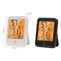 Elektronisches Innenthermometer und Hygrometer mit großer hintergrundbeleuchtet