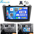 4+64G Für Mazda 3 2010-2013 Android 13 CarPlay Autoradio GPS Navi WIFI BT Kamera