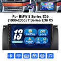 Für BMW 5er E39 X5 E53 M5 Android 13 Autoradio GPS NAVI WIFI Bluetooth RDS 4+64G