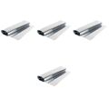  4 Pack Spiegelfensterfolie UV-Fensterfolie Einweg-Fensterfolie Anti-UV