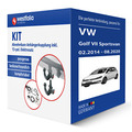 Westfalia KIT für VW Golf VII Sportsvan Typ AM1 Anhängerkupplung inkl. eSatz TOP