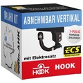 Hook Anhängerkupplung vert. abnehmbar für Kia Stonic ab 17 mit 7polig spezi.