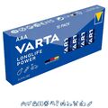 40 x Varta Longlife Power 4903 Micro AAA  LR03 1,5V Batterie Box 4 x 10er