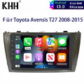 4+64GB Für Toyota Avensis T27 2008-2015 Android 13 Autoradio GPS NAVI BT WIFI