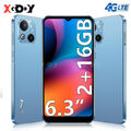 2024 Neu 6,3" Smartphone 16GB ROM Handy Ohne Vertrag Quad Core Dual SIM Face ID