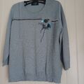Damen Pullover 36 blau, v. Ovanti Glow, neu ohne ETK