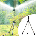 Teleskop Rasensprenger Regner Sprinkler Sprühregner Garten Stativ Kreisregner.