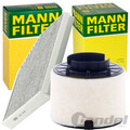 MANN FILTER INSPEKTIONSPAKET passend für 2.0 TDI AUDI A4 B8 A5 8T Q5 8R