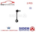 STABILISATOR STABI LINKS+RECHTS HINTEN SIDEM 21767 2PCS H NEU OE QUALITÄT