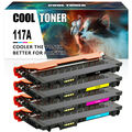 1-4 Toner für HP 117A Color Laser MFP 178nwg 179fwg 178nw 179fnw 150a 150nw XXL