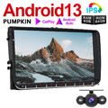 Pumpkin 9" Android 13 Autoradio GPS Navi Carplay DAB 4GB 64GB for VW Golf Passat