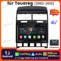 DAB+ 6+128GB Android 13 CarPlay Autoradio GPS Navi DSP Für VW Touareg 7L 2002-10