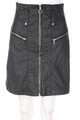 GUESS Rock Minirock Coated High Waist D 40 schwarz