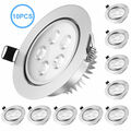 10X LED EinbauStrahler 3W-5W A++ Deckenleuchte Einbauleuchte Spot Leuchte Lampe