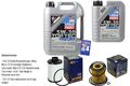 INSPEKTIONSKIT FILTER LIQUI MOLY ÖL 6L 5W-30 für Opel Zafira B A05 1.9 CDTi