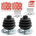 2X FEBI 08303 FALTENBALGSATZ ANTRIEBSWELLE HINTEN FÜR VW TRANSPORTER BUS T1 T2